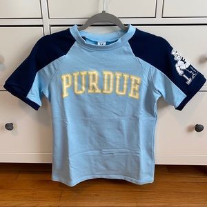 Purdue University Stranger Things Light Blue Shirt